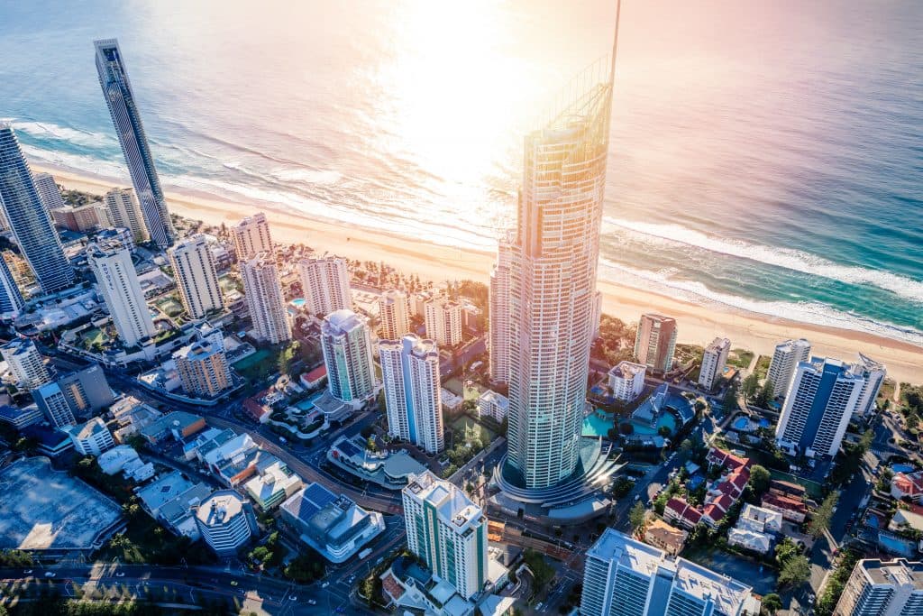 The Gold Coast skyline