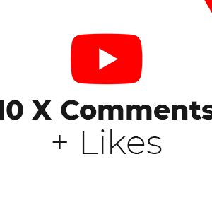 youtube 10 comments and likes