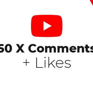 youtube 50 comments and likes