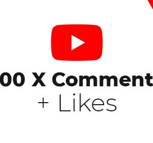 youtube 100 comments and likes