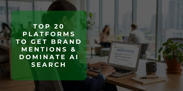 Beyond SEO: The Top 20 Platforms to Get Brand Mentions & Dominate AI Search