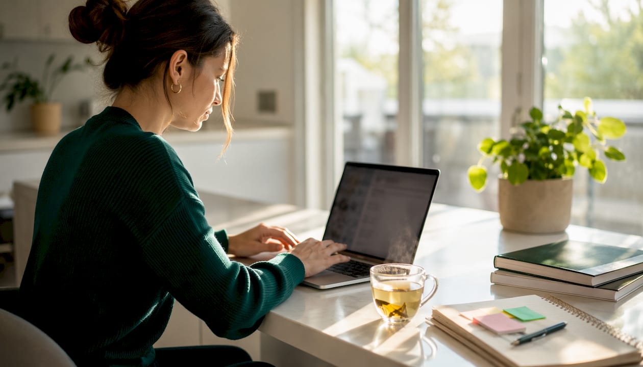 Web designer creating hyperlocal landing pages