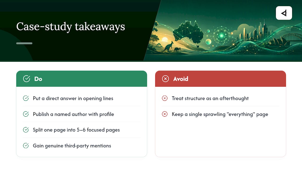 Case studies and examples worth learning from — overview diagram